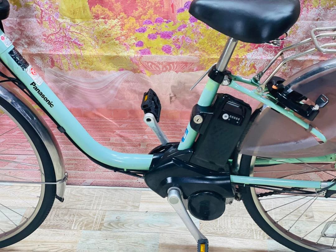K2903 電動自転車パナソニック ママチャリ26インチ 8Ah 送料無料