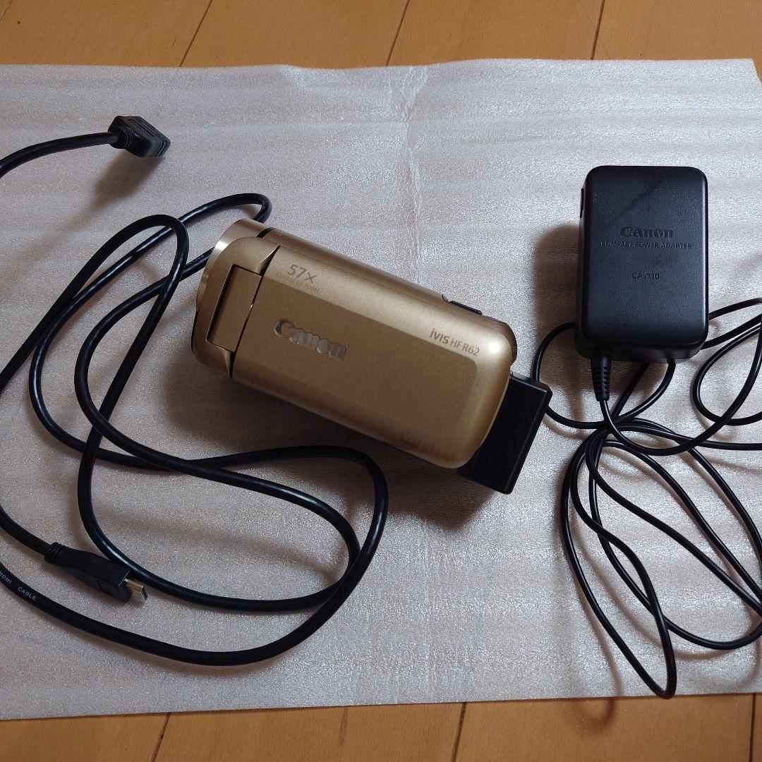 Canon IVIS HF R62 ゴールド ビデオカメラ本体