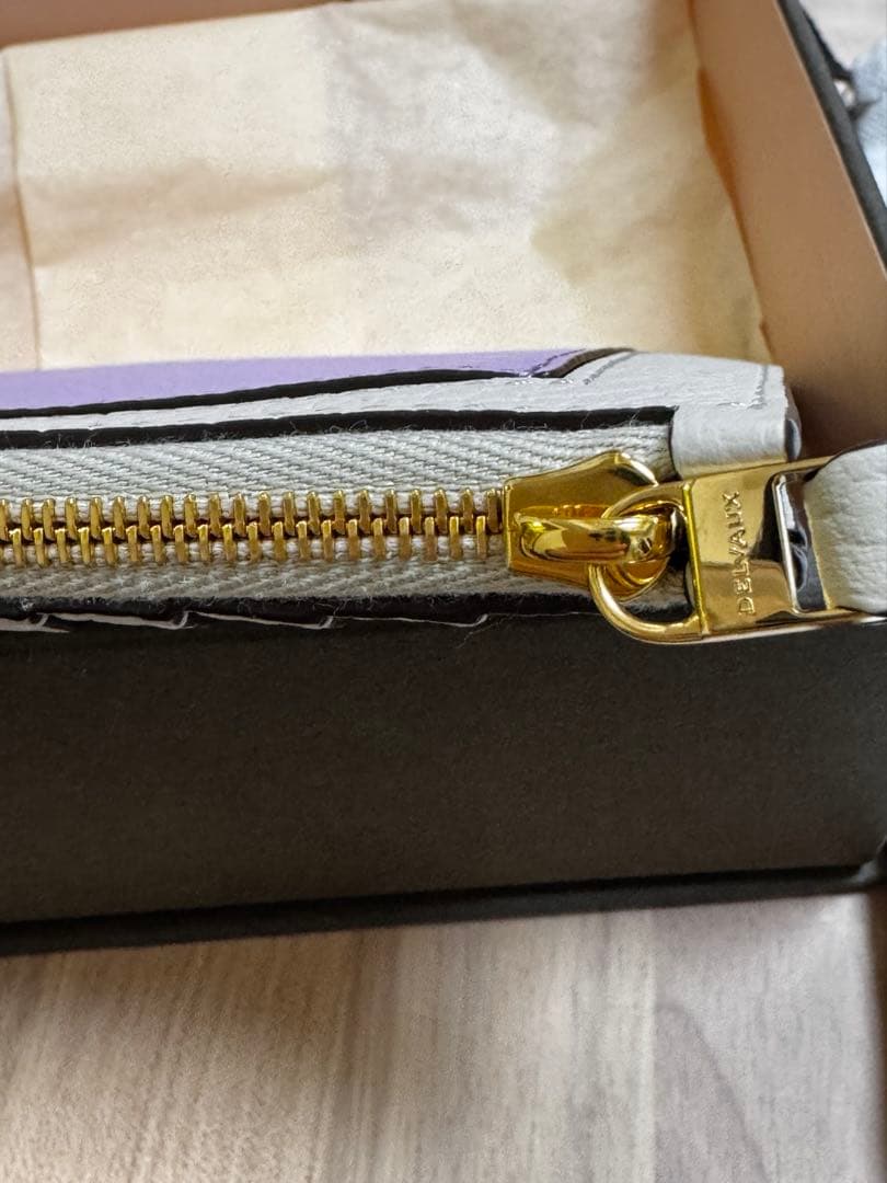 【人気色】DELVAUX デルヴォー　財布　パンDマルチファンクション