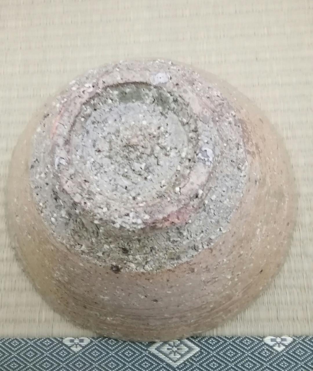 茶道具　伊羅保茶碗