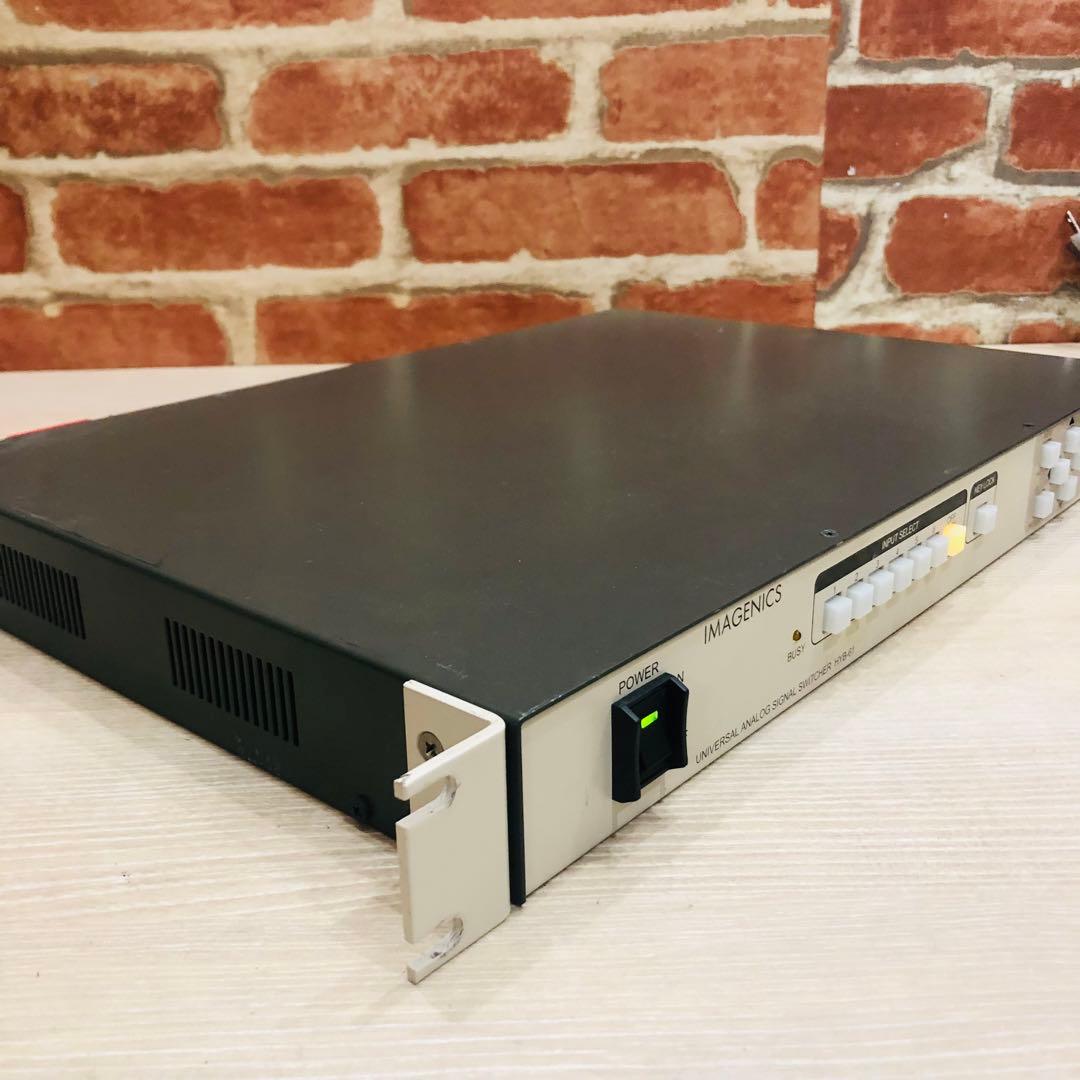 F079⭐️IMAGENICS⭐️業務用　ユニバーサル　スイッチャー　HYB-61