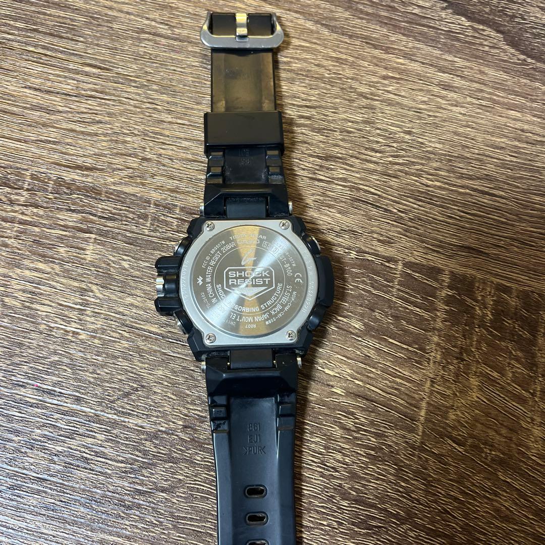 G-SHOCK Tough Solar ブラックラバーベルト時計