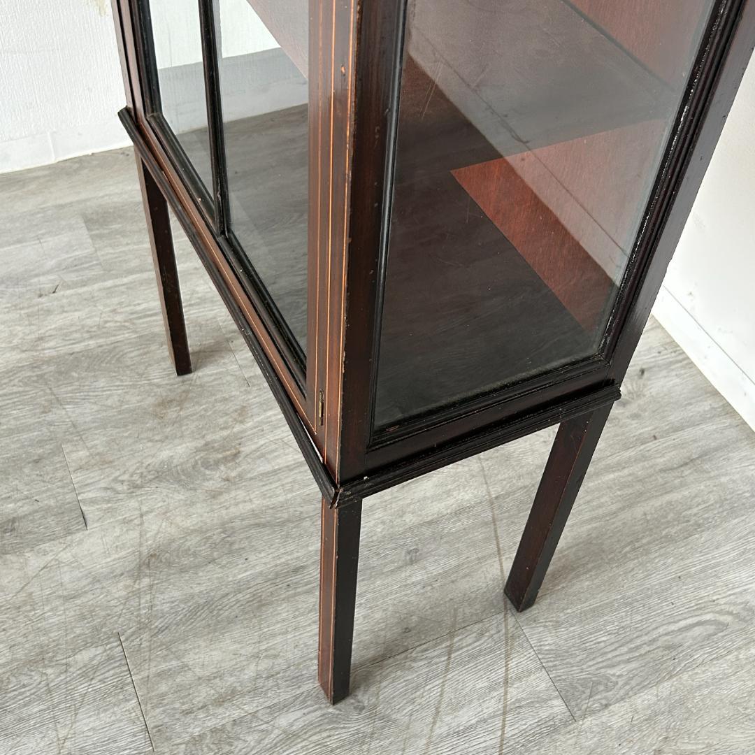 イギリス アンティーク家具 ディスプレイ キャビネット 1930年頃 769A