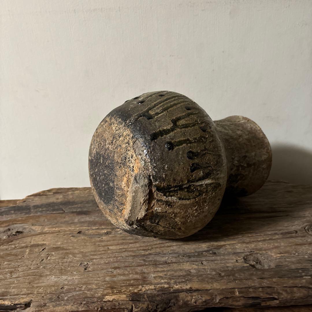 景色の良い　新羅〜高麗　壷　花生 花入れ アンティーク　古道具　骨董品検:李朝