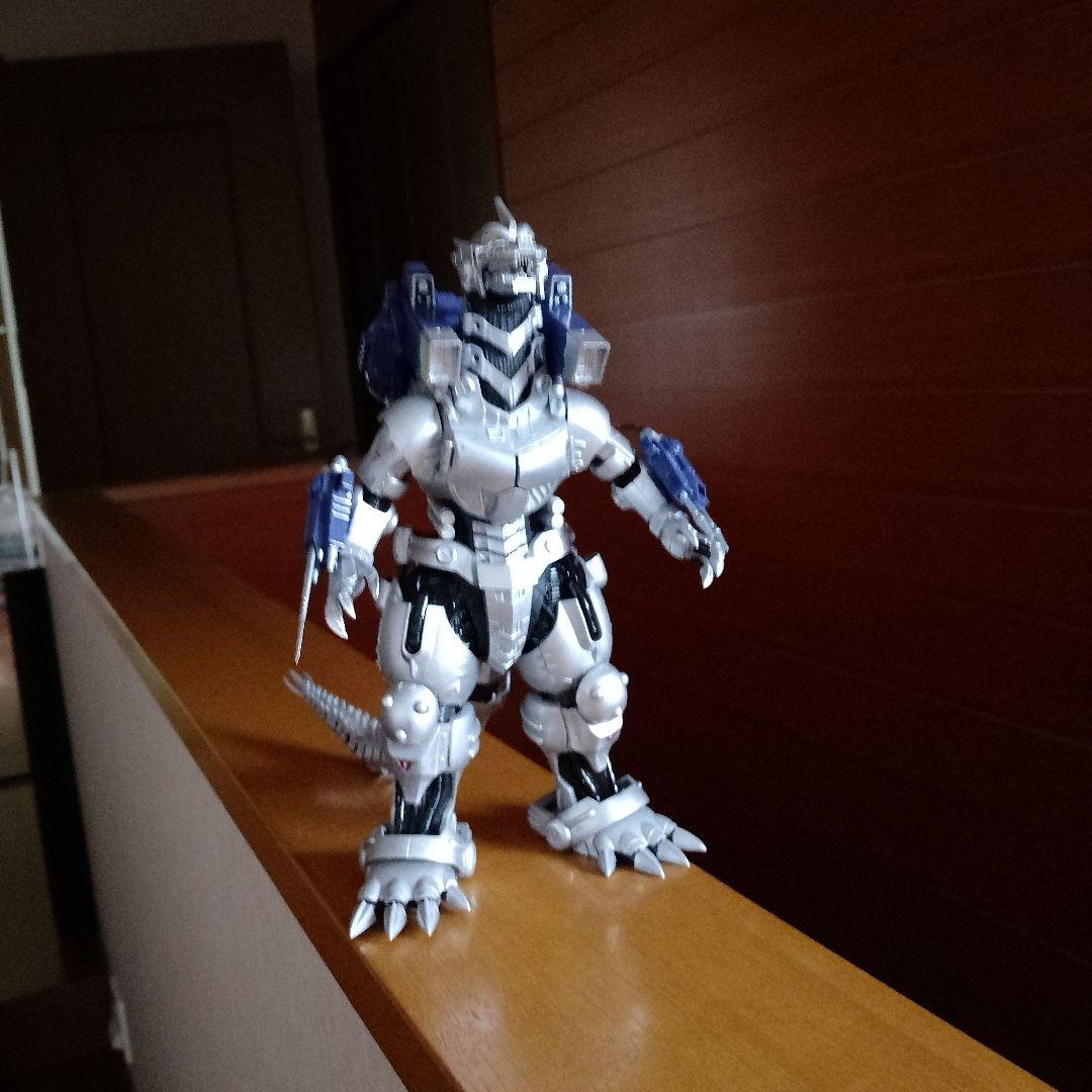 ジャンク　メカゴジラ フィギュア ホワイト・ブルー