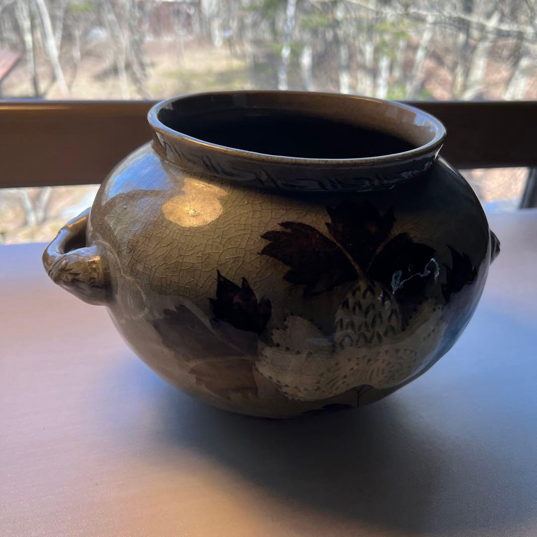 池順鐸　水指？見事な逸品