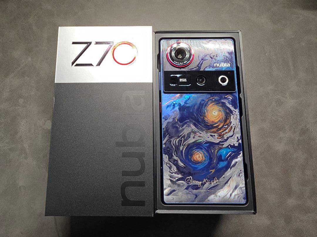 スマートフォン本体 nubia Z70 Ultra Starry Night 16GB/512GB