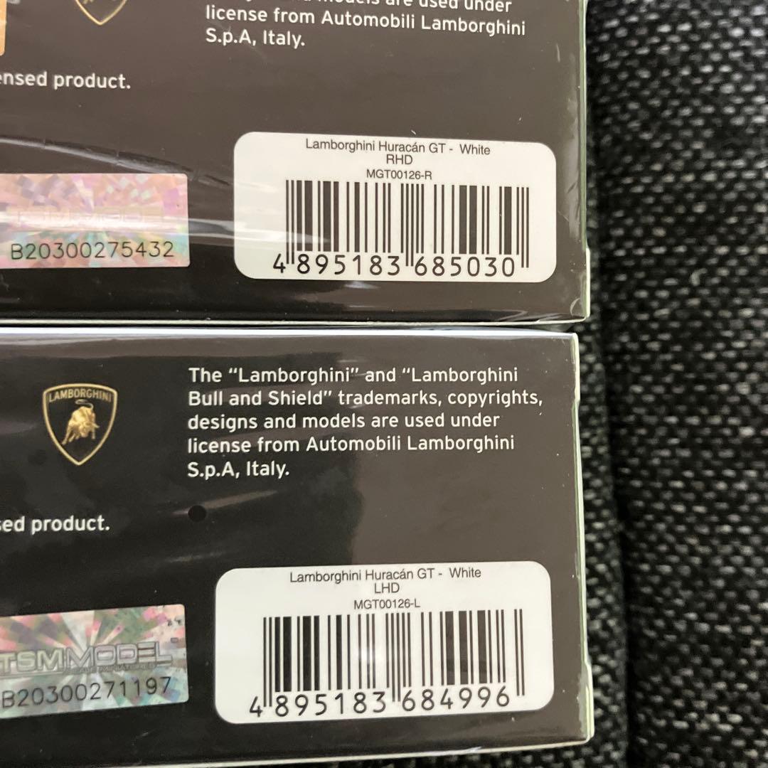 MINI GT LB★WORKS Lamborghini Huracán 4台