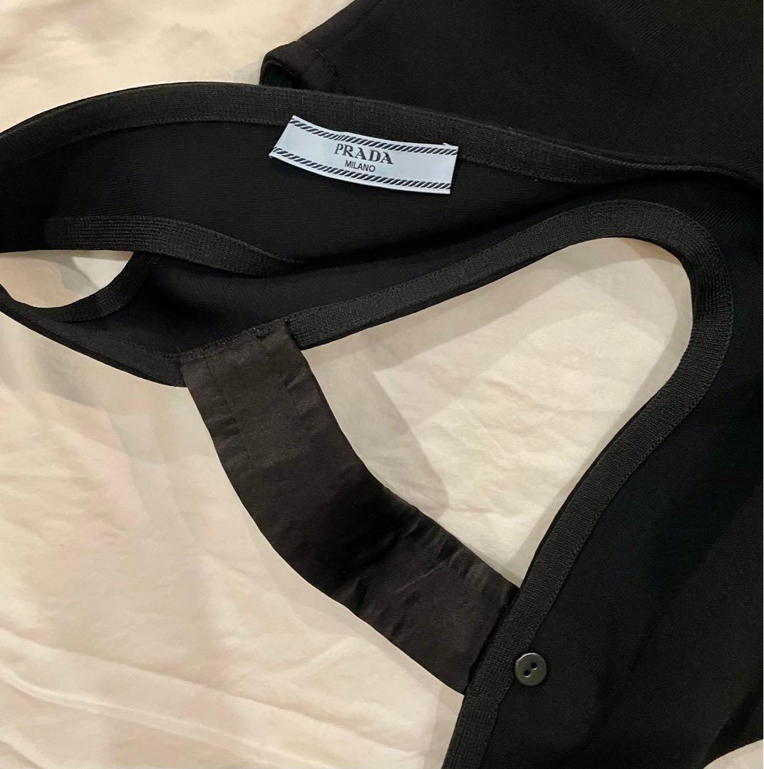 PRADA プラダ ブラックボディスーツ