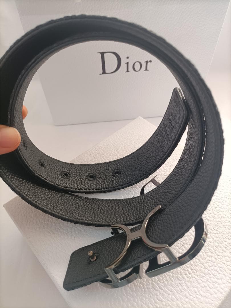 お薦め/⭐️ディオール ベルト メンズ Christian Dior ブラック