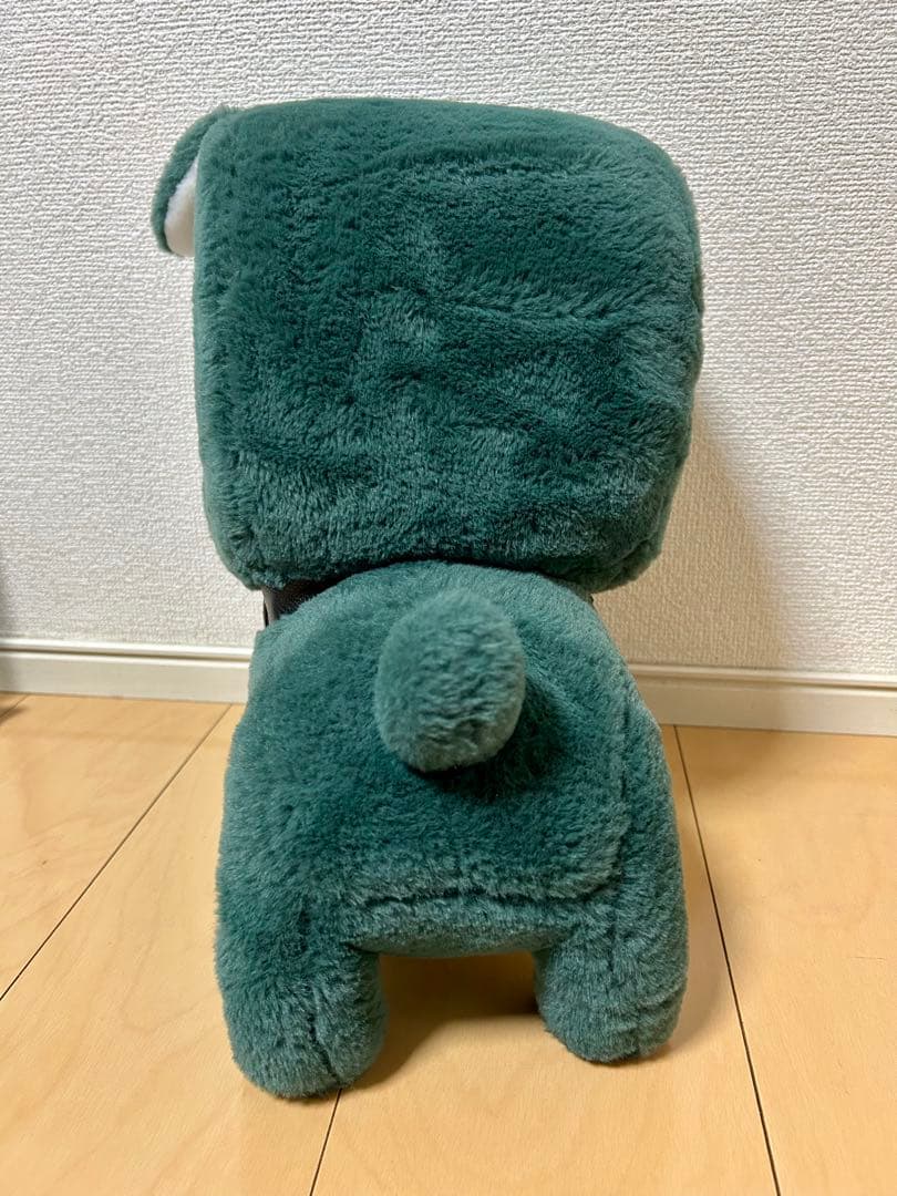 33cm！特大 デリ丸 ぬいぐるみ 三菱 デリカミニ グリーン