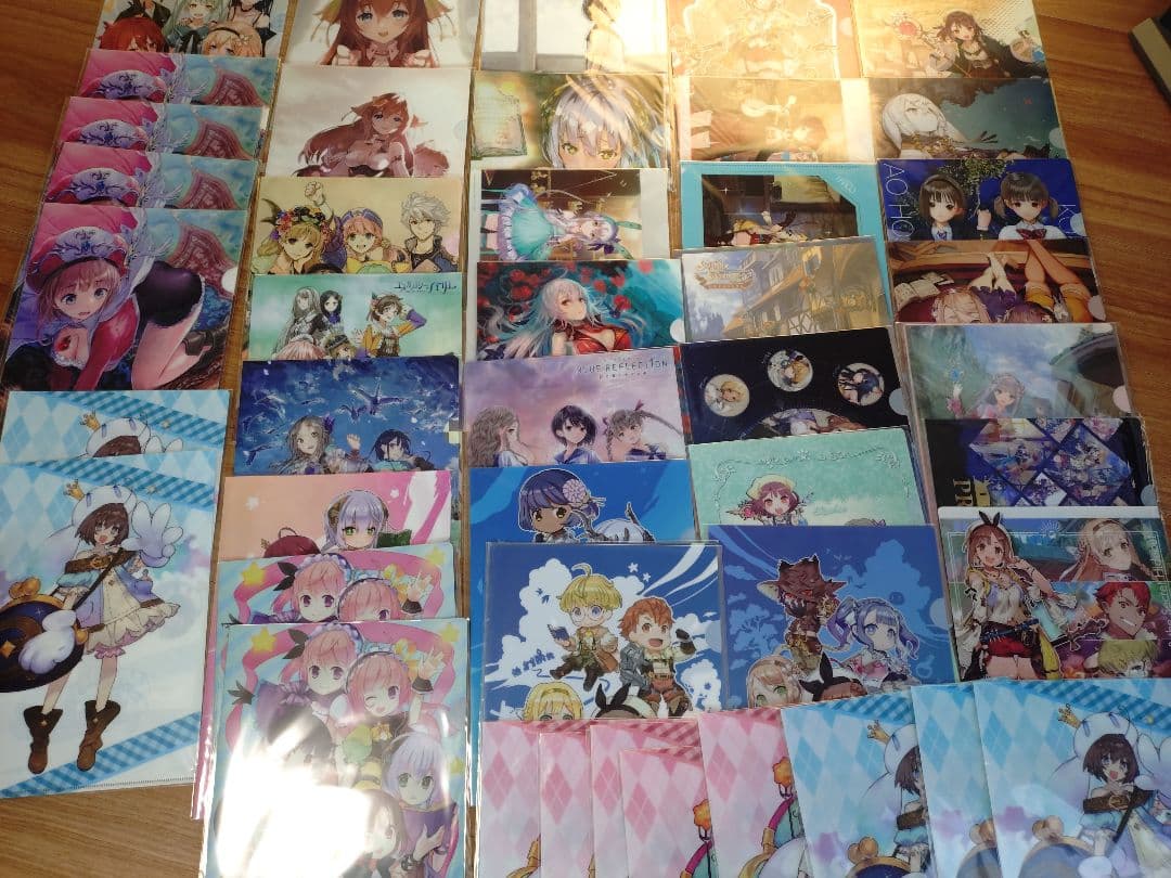 ガストショップ クリアファイルまとめ売り アトリエ サージュコンチェルト