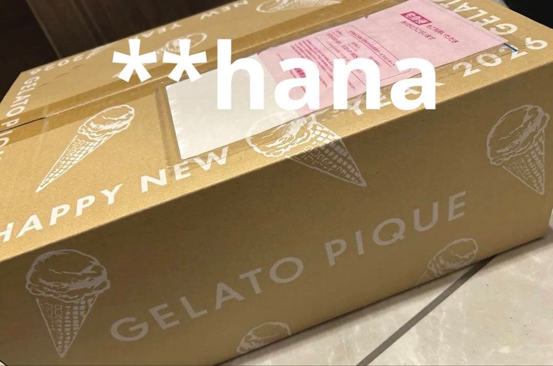 ジェラートピケ HAPPY BOX B 2026年 ルームウェア 抜き取りなし