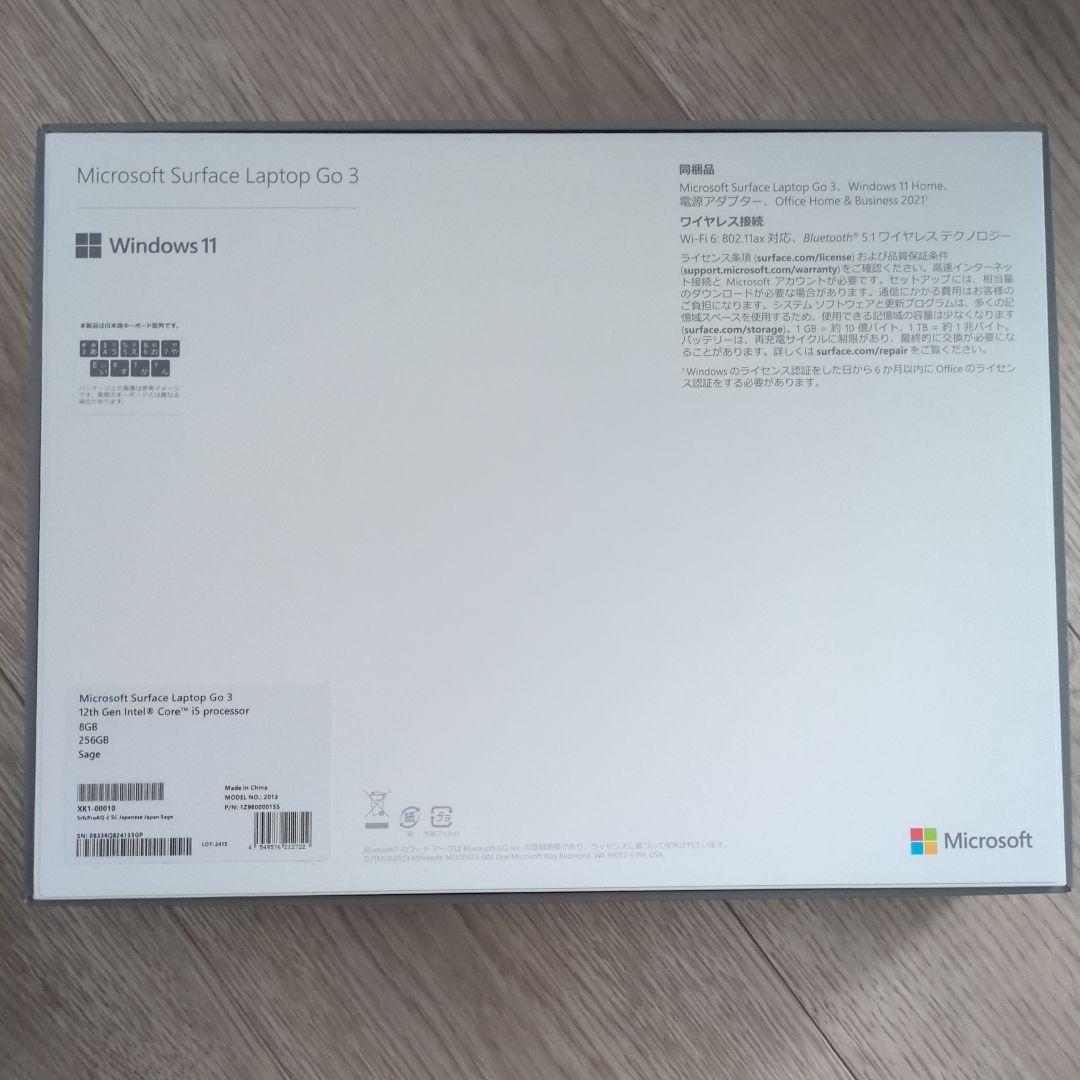 MicrosoftSurface Laptop Go3 XK1-00010セージ
