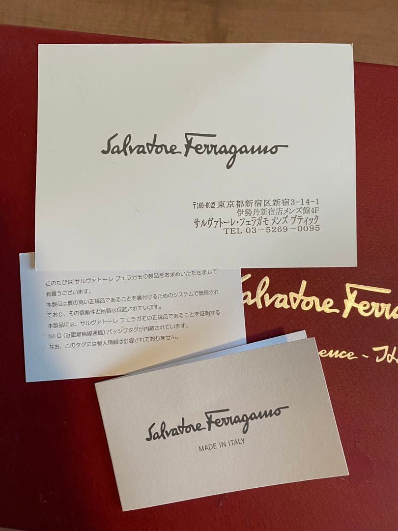 Salvatore Ferragamo ブローグシューズ ブラウン