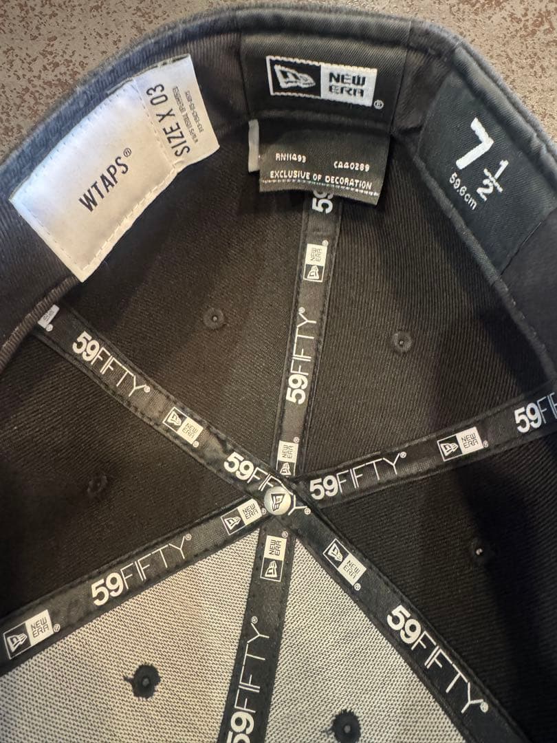 〜サボ〜WTAPS ダブルタップスニューエラ59FIFTY ブラック