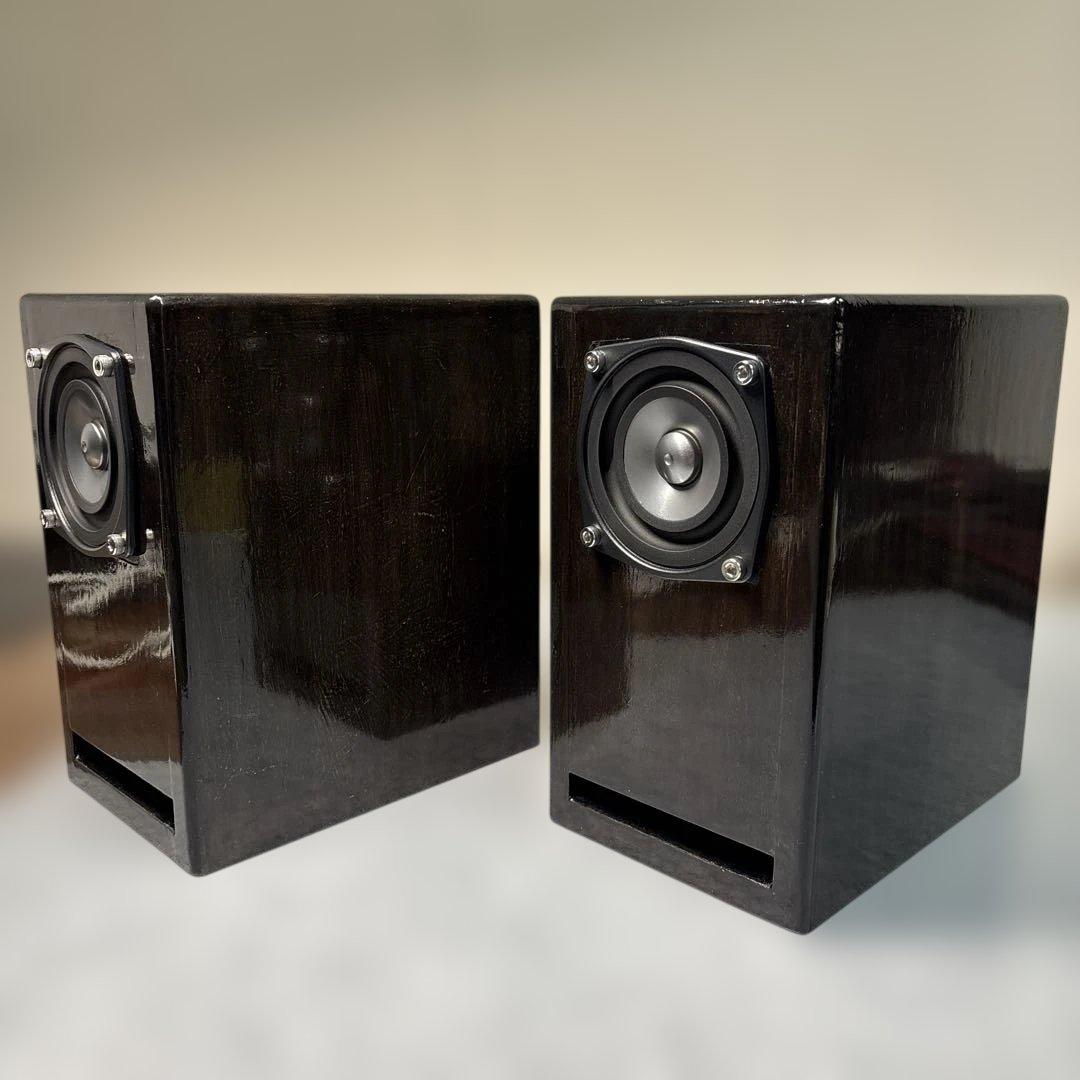 マークオーディオom-mf4搭載自作スピーカー　ラビリンス・バスレフ型