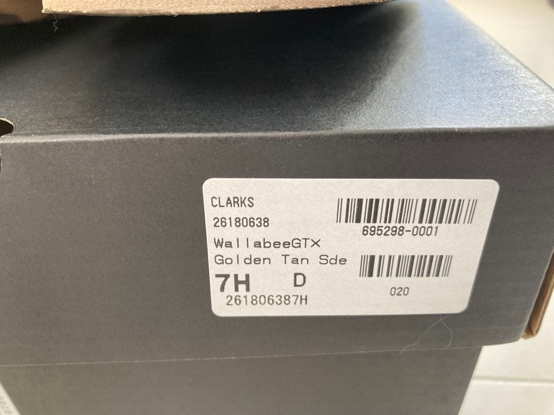 Clarks ワラビー　Wallabee GTX/ ゴアテックス　クラークス