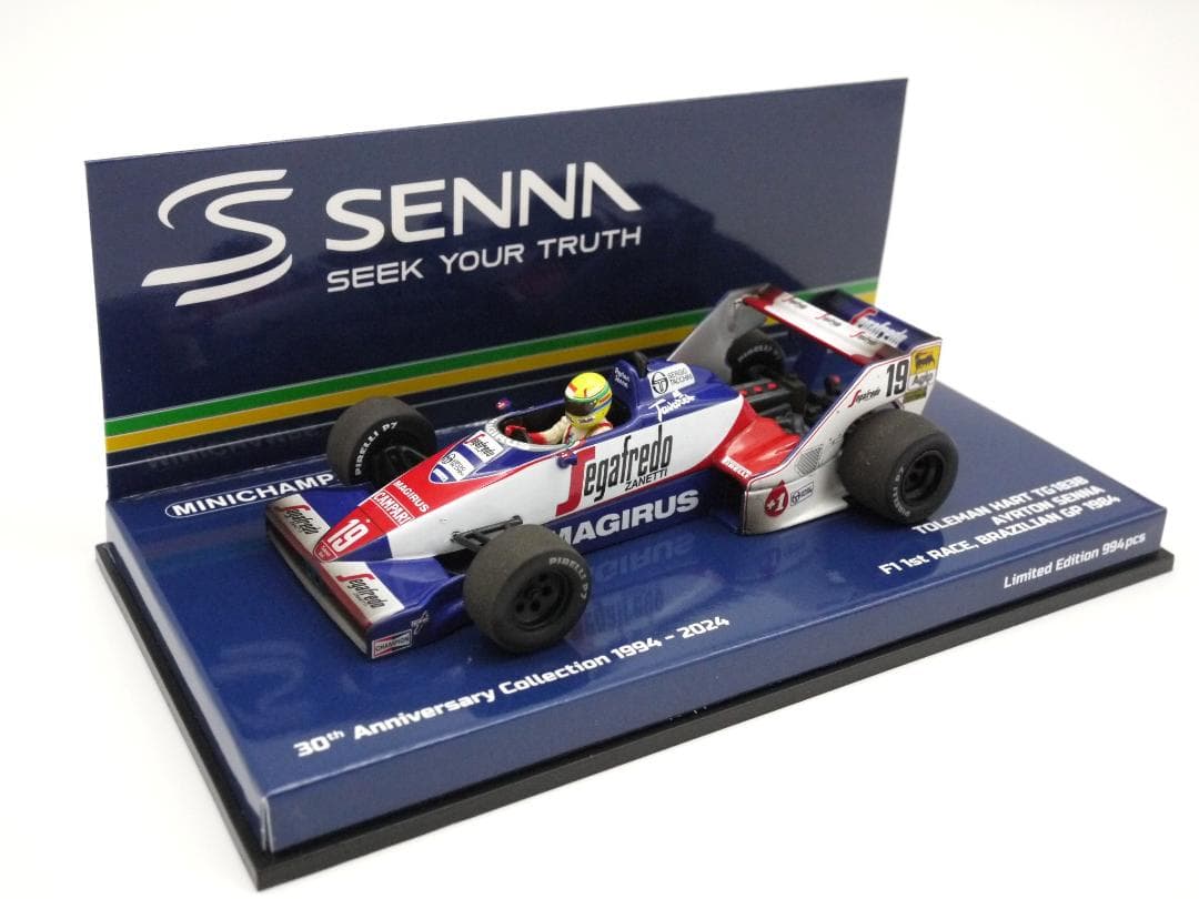 1/43 トールマン TG183B ウェザリング仕様 A.セナ PMA