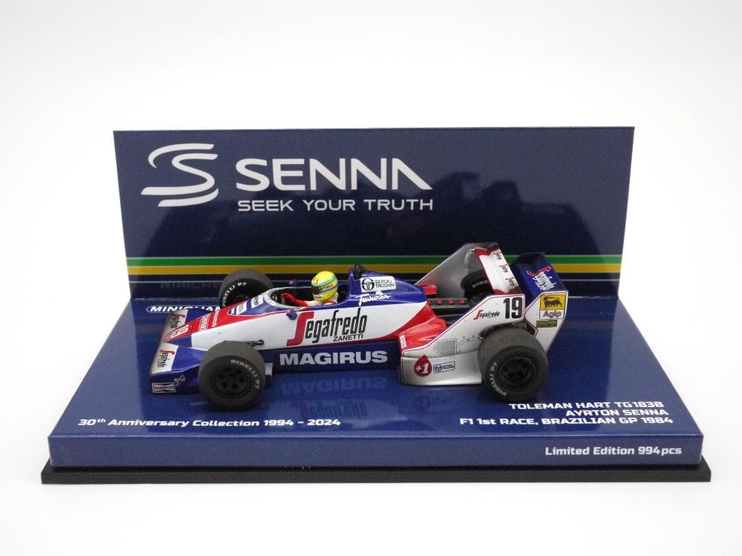 1/43 トールマン TG183B ウェザリング仕様 A.セナ PMA