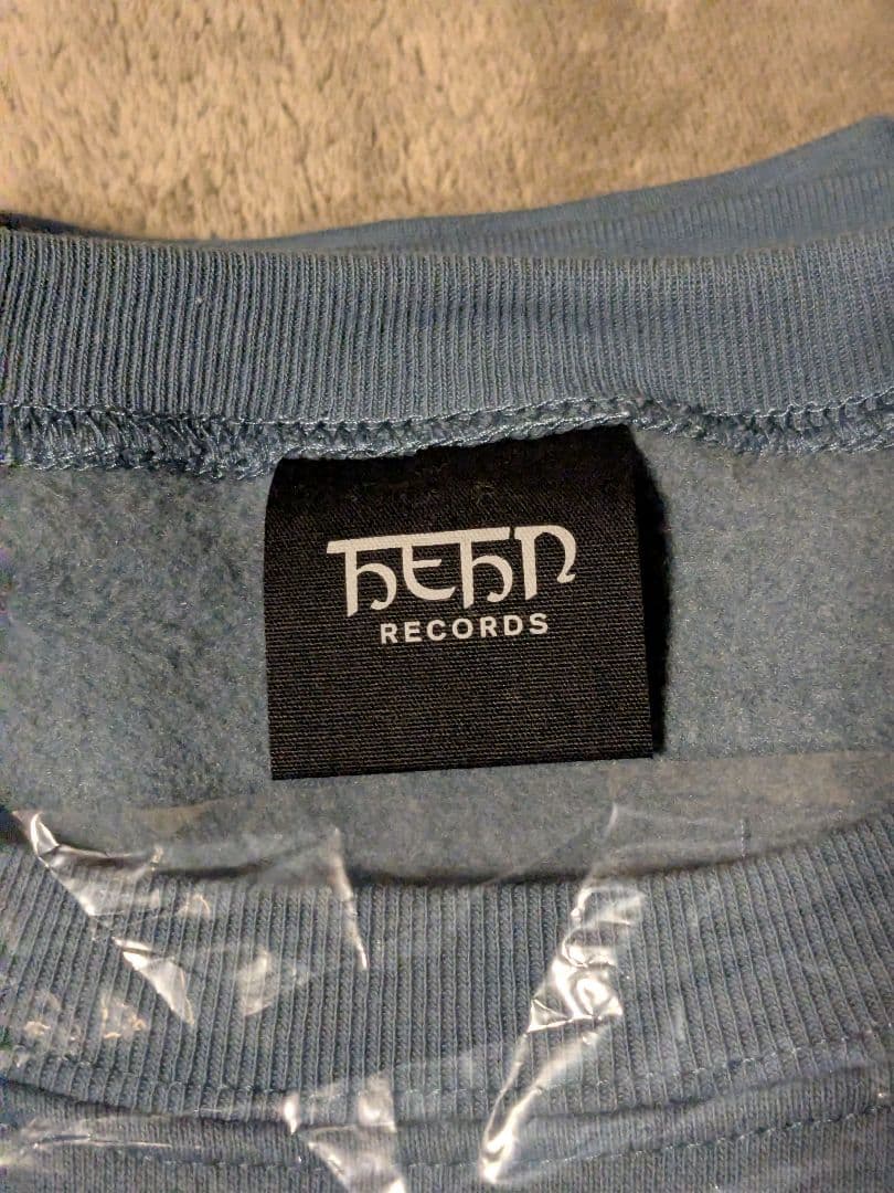 【未使用】藤井風　I am you トレーナー　スウェット　ブルー　XL