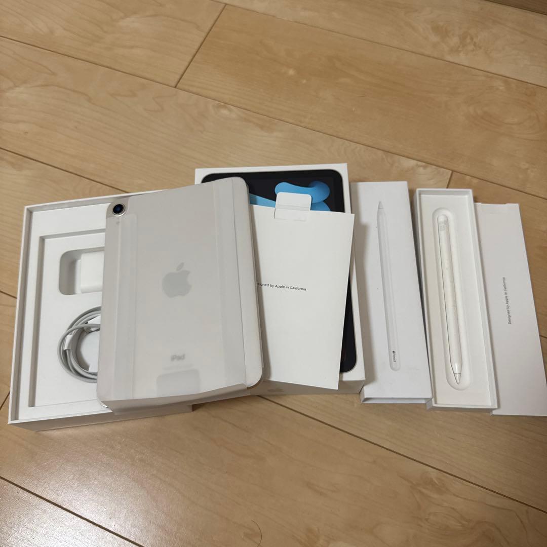 【美品】iPad mini第6世代 256GB+Apple Pencil第2世代