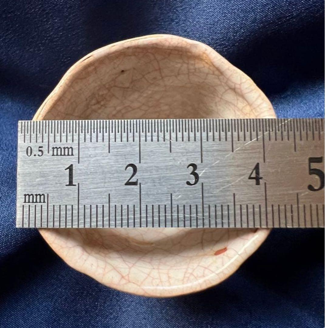 天神蟹 楽山焼 盃