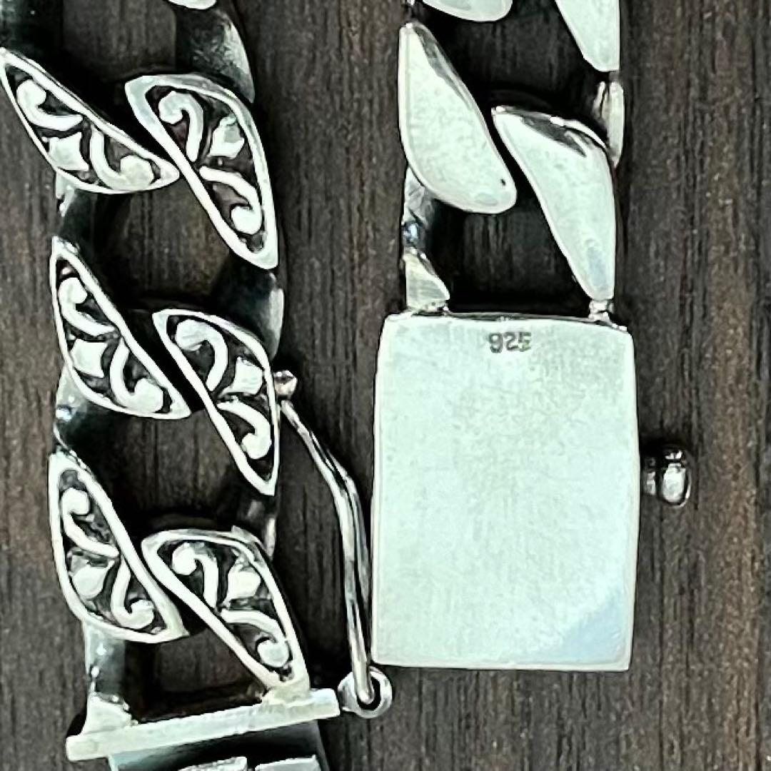 【新品・未使用】チェーンブレスレット　シルバー925