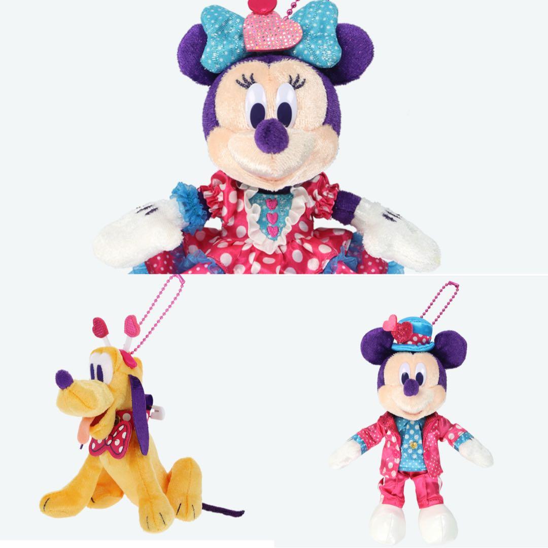 新品　ぬいぐるみバッジミニー　ファンダーランド　ぬいぐるみ　ミニパルパルパルーザ