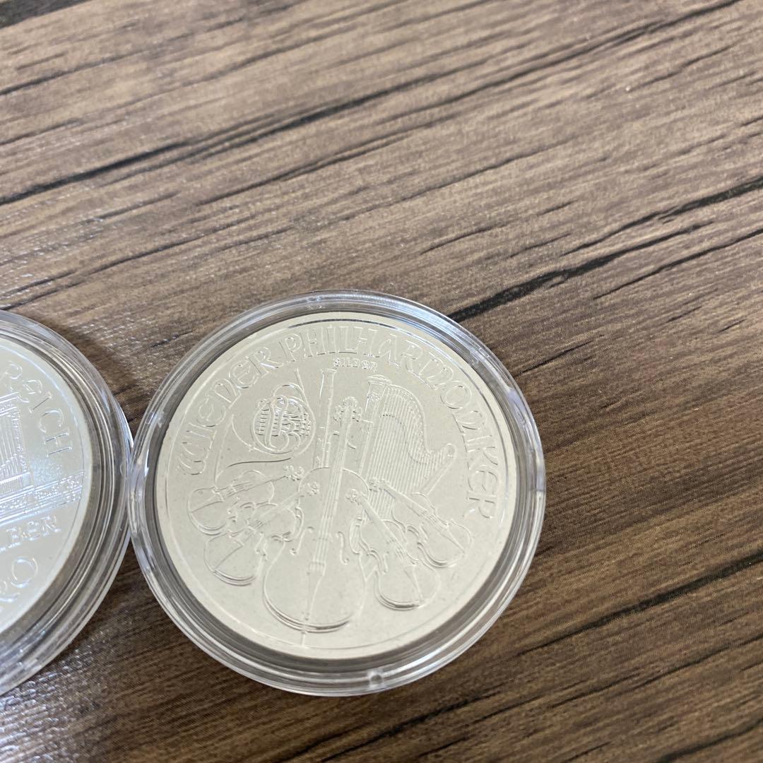 純銀　1オンス 5枚セット 2024 オーストリア　ウィーン・フィルハーモニー