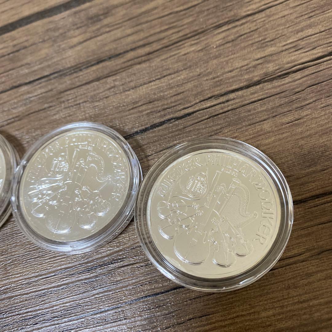 純銀　1オンス 5枚セット 2024 オーストリア　ウィーン・フィルハーモニー