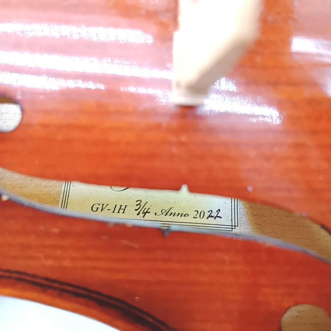 Grazioso バイオリン GV-1H 3/4 2022年製 ソフトケース付き