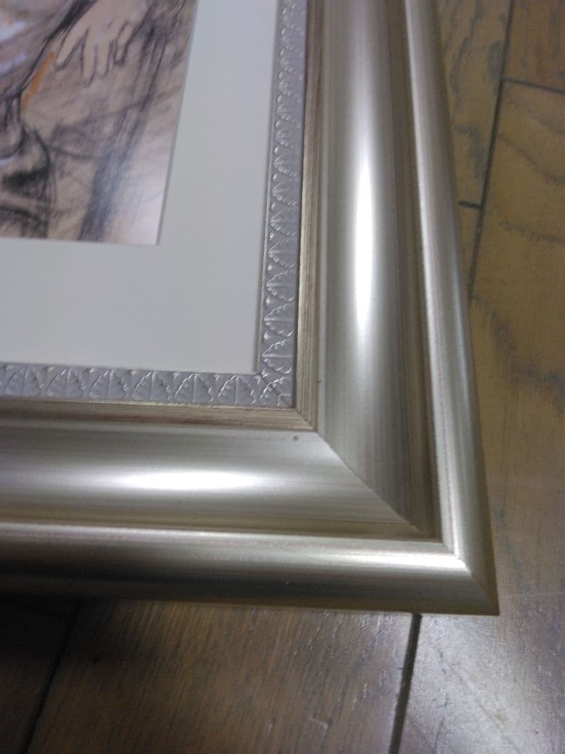 小磯良平シルバー装飾額縁
