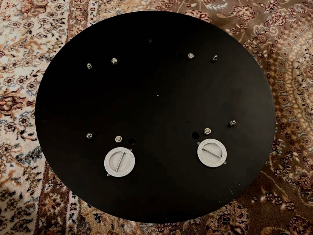 【デッドストック】インダストリアル調 大型クロック 動作確認済み