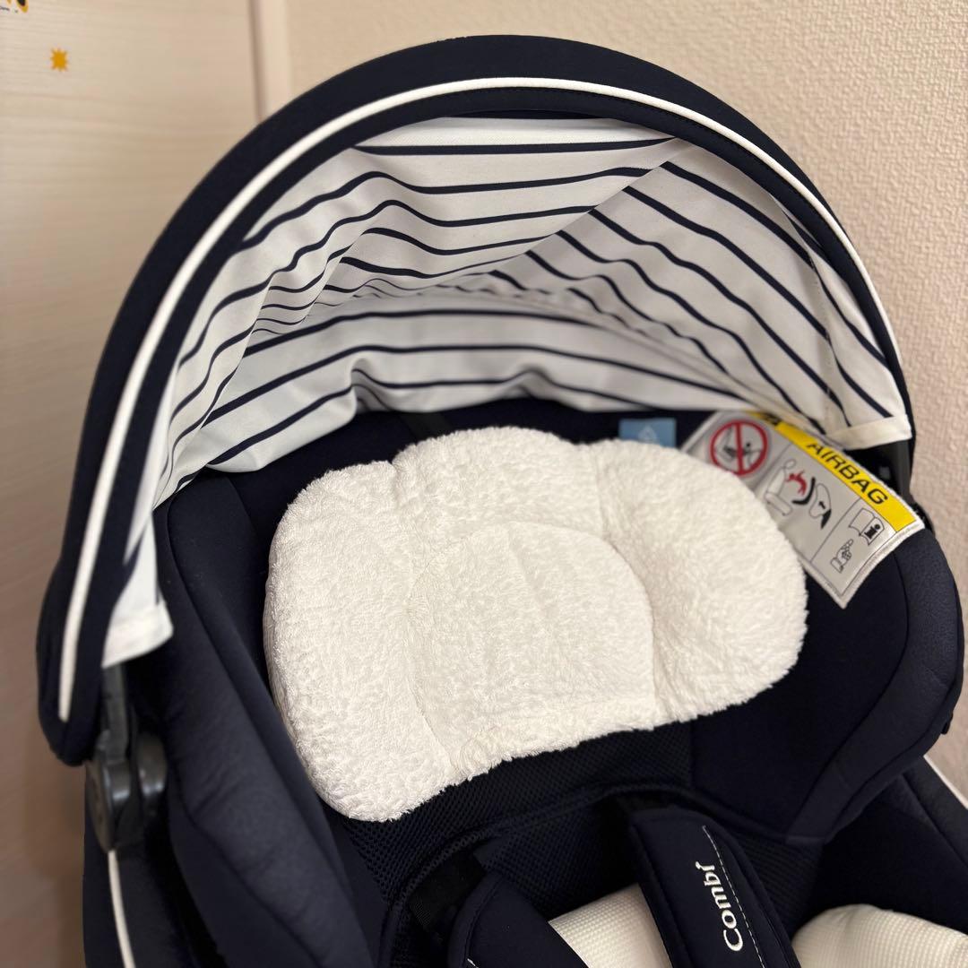 チャイルドシート Combi クルムーヴ スマート isofix ネイビー