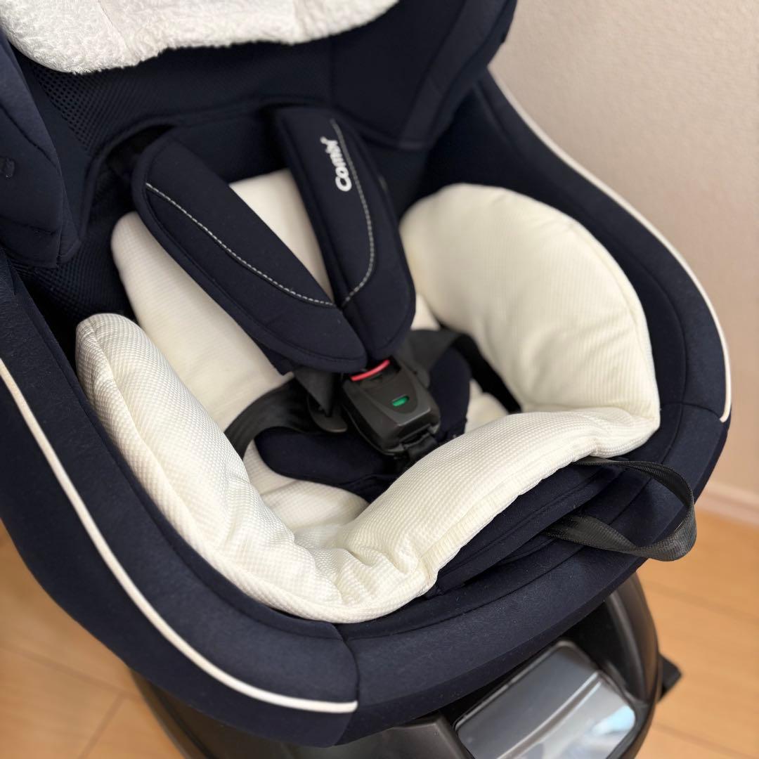 チャイルドシート Combi クルムーヴ スマート isofix ネイビー