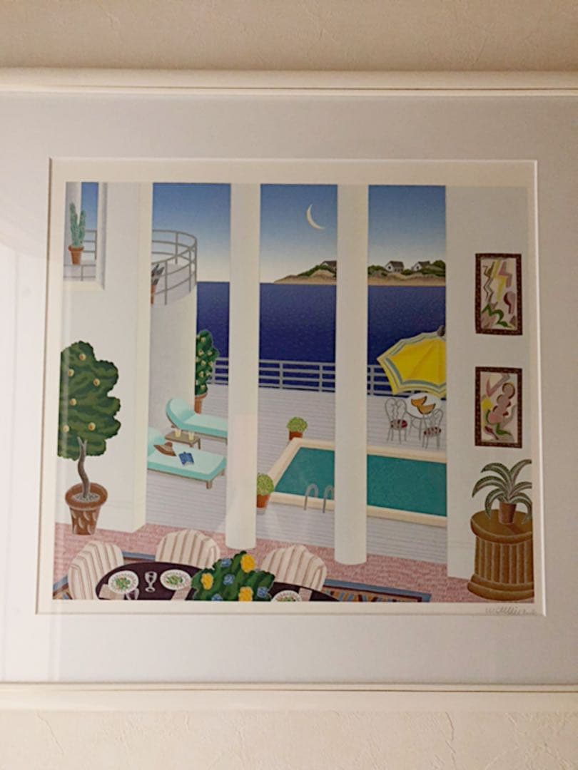 トーマスマックナイトシルクスクリーン絵画