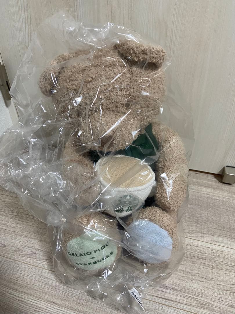 スタバ　ジェラピケ　コラボ　ジェラートベア　ティッシュケース