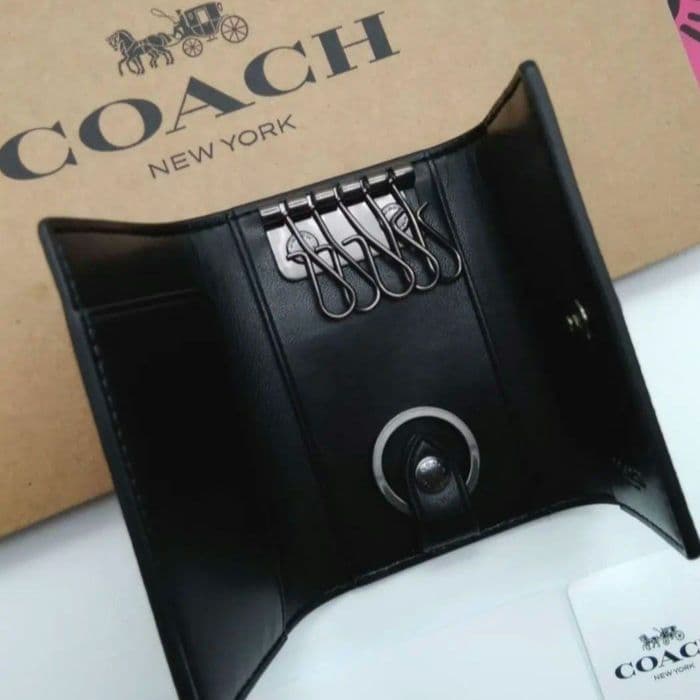 新品　COACH　キーケース　キーリング　メンズ