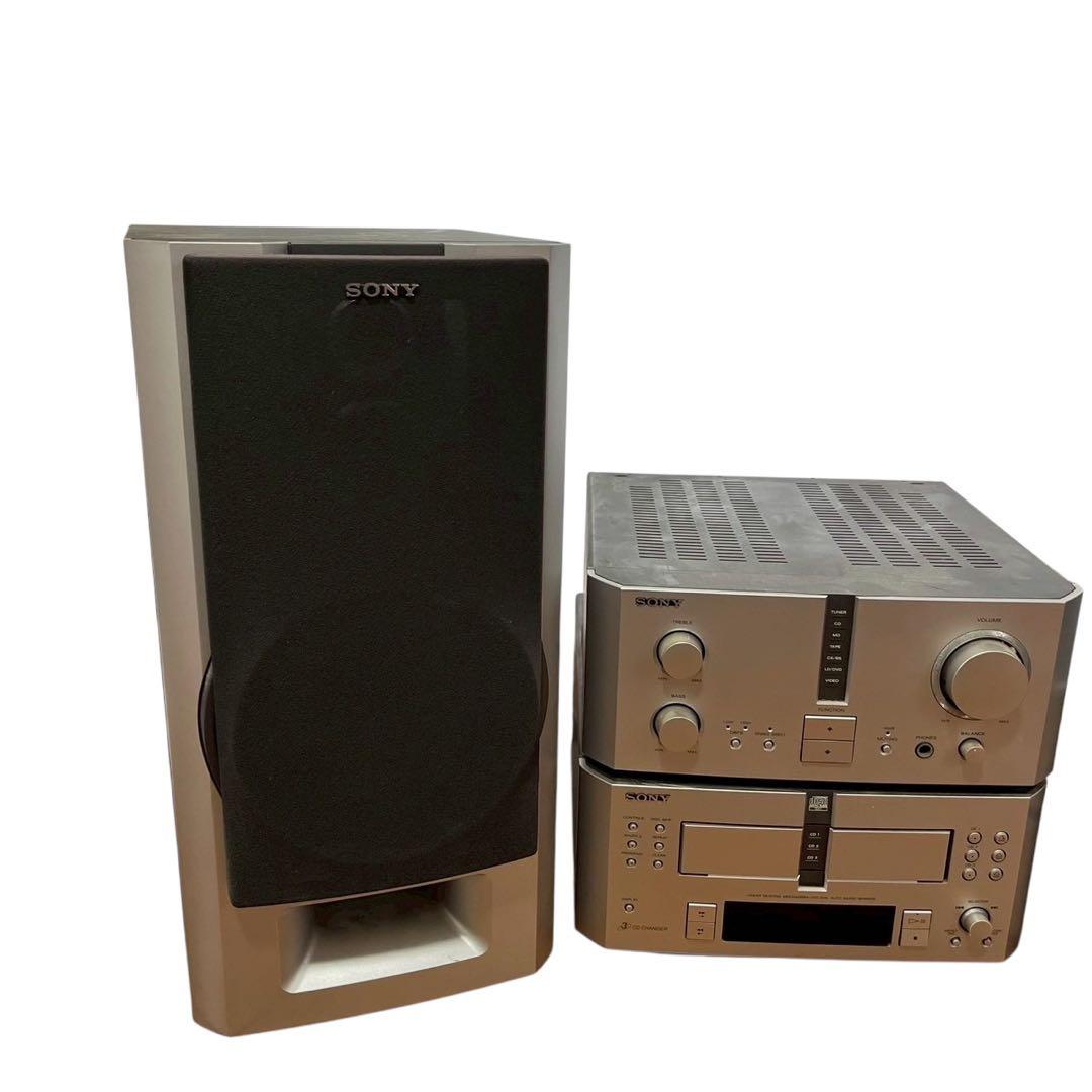 SONY MS717シリーズ ミニコンポ 一式セット アンプ・CDプレーヤー
