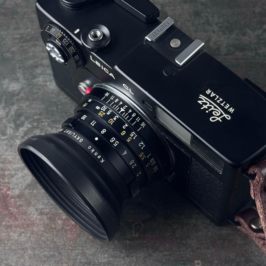 【実用良品】LEICA CL+M-ROKKOR 40mm f2