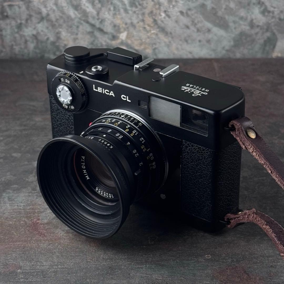 【実用良品】LEICA CL+M-ROKKOR 40mm f2