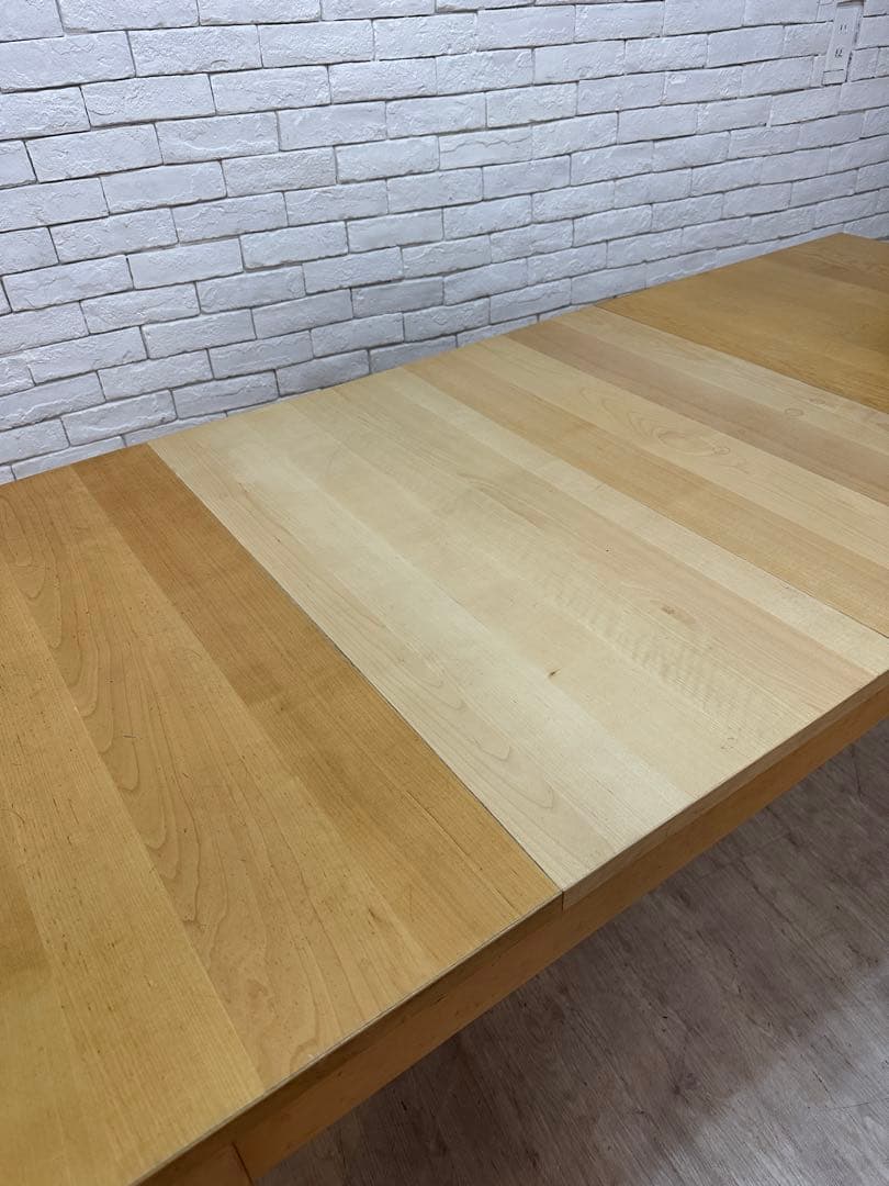 【東京都23区配送無料】IKEA ダイニングテーブル　伸長式　机　デスク　作業台