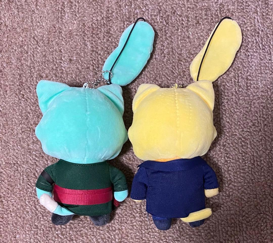 ぬいセット（ゾロ、サンジ、おそばマスク）