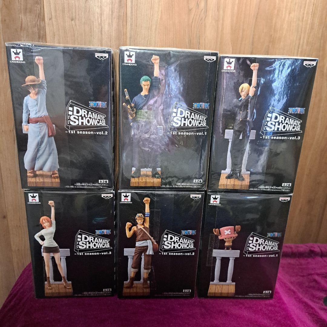 ワンピースフィギュア DRAMATIC SHOWCASE 6体セット