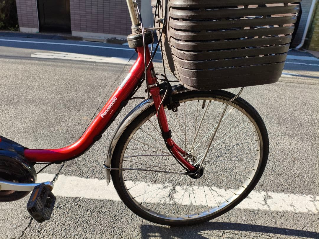 【渋谷、新宿渡し】パナソニック ビビDX BE-ELD436 レッド　２０年購入