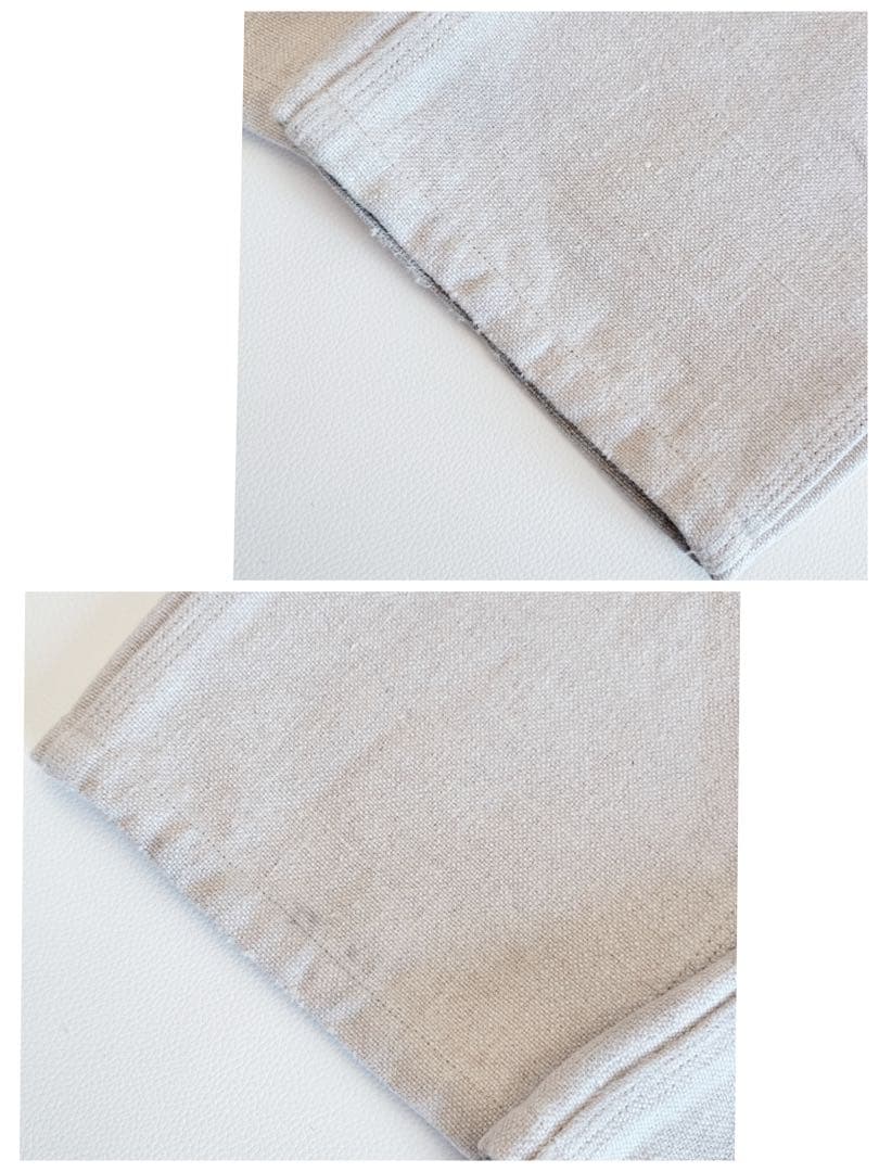 FUMIKA UCHIDA　ペインターパンツ　フミカウチダ　ベージュ　リネン