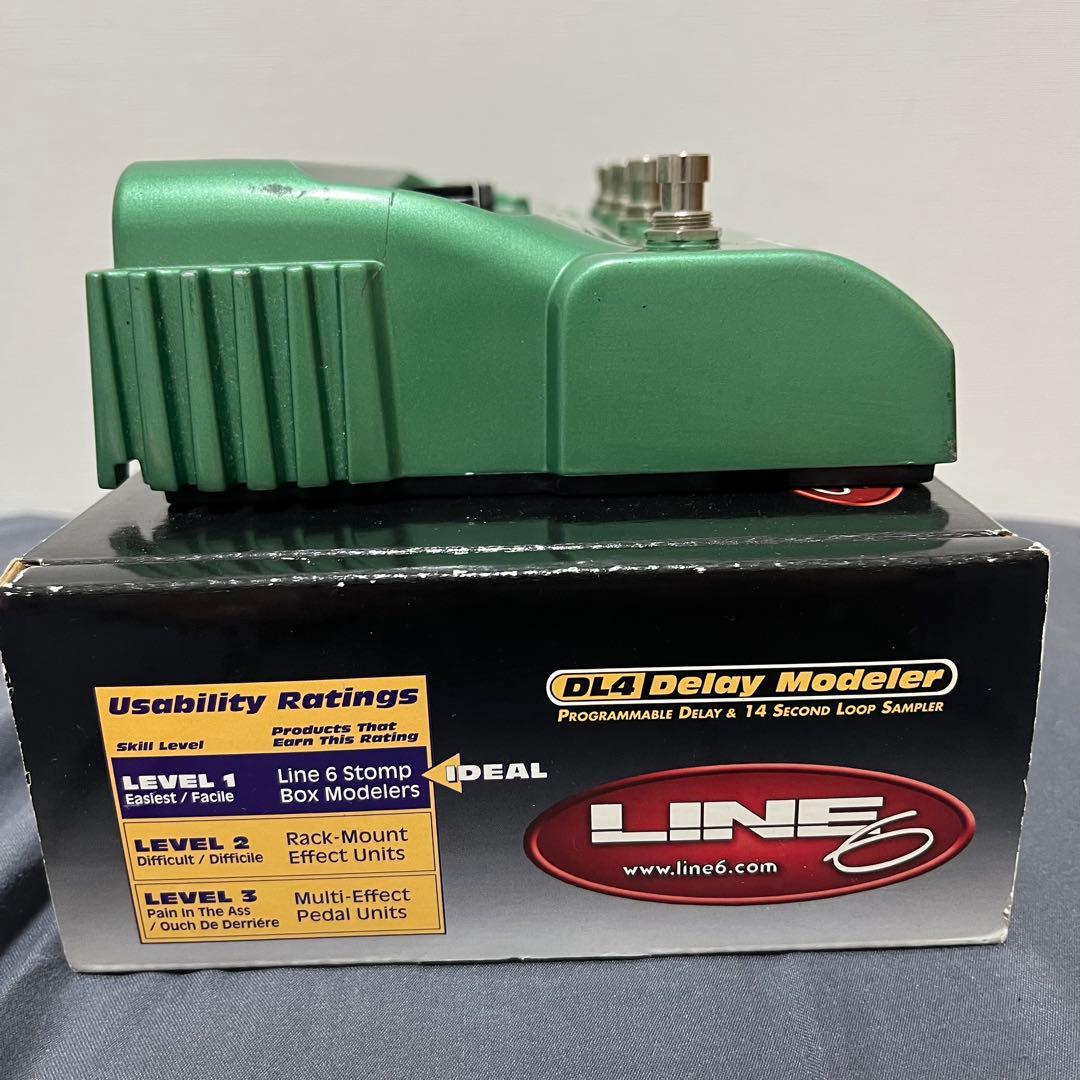 【完動品】LINE 6 DL4 Delay Modeler & 純正アダプター