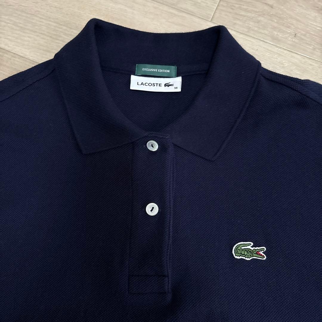 ビームスボーイ　ポロシャツ LACOSTE for 別注 ロングスリーブ