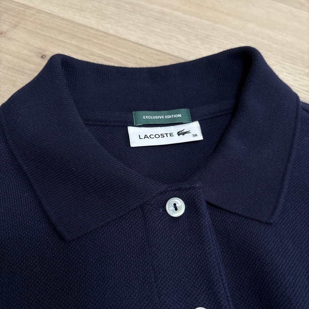 ビームスボーイ　ポロシャツ LACOSTE for 別注 ロングスリーブ